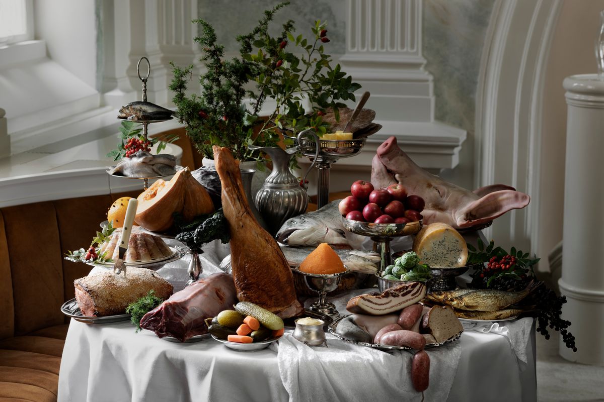 Stockholm Stadshotell roomA Swedish Christmas feast at Matsalen